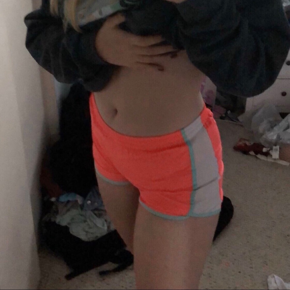 Coral Athletic Shorts!